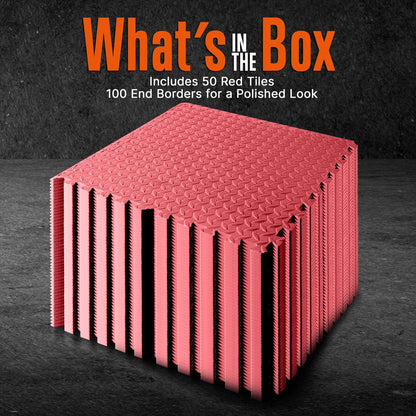 product image number 2 for SQUATZ Thick Puzzle Exercise Mat