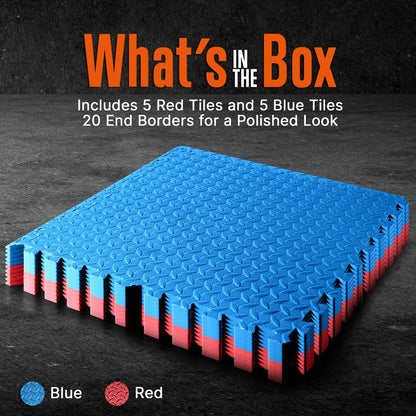product image number 2 for SQUATZ Thick Puzzle Exercise Mat