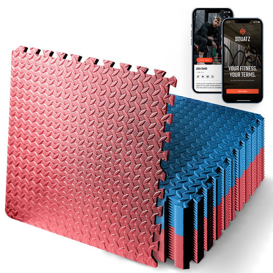 product image number 1 for SQUATZ Thick Puzzle Exercise Mat