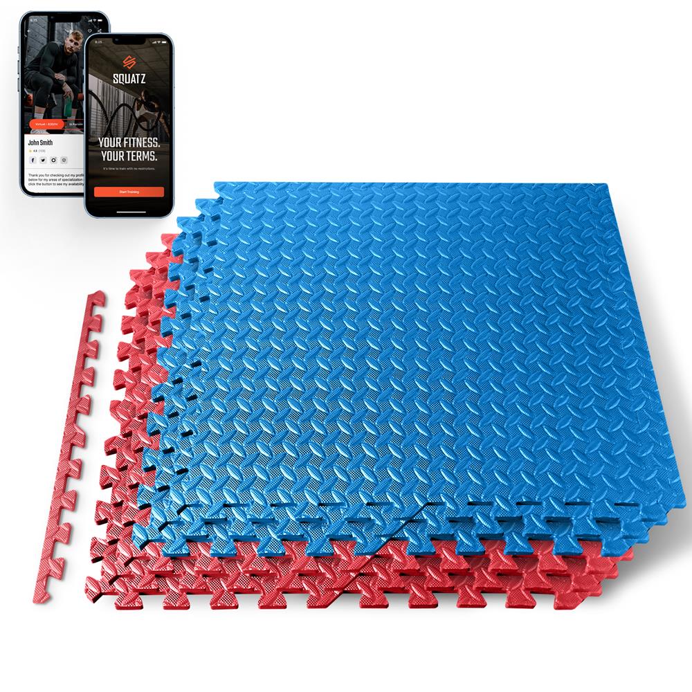 product image number 1 for SQUATZ Thick Puzzle Exercise Mat