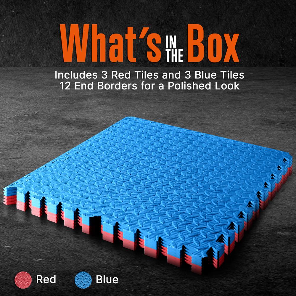 product image number 2 for SQUATZ Thick Puzzle Exercise Mat