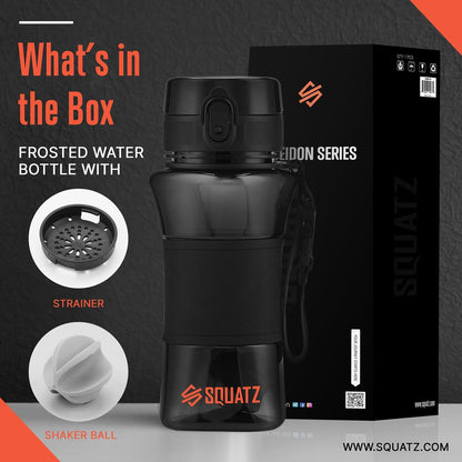 product image number 2 for SQUATZ Sports Or Shake Water Bottle With Strain