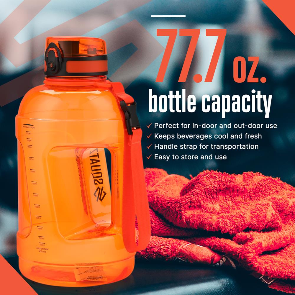 product image number 4 for SQUATZ Sports Big Volume Water Bottle