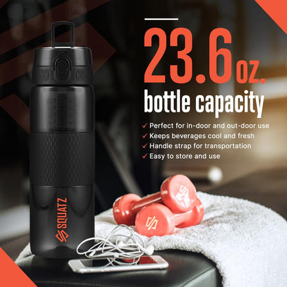 product image number 4 for SQUATZ Sports Water Bottle With Infuser