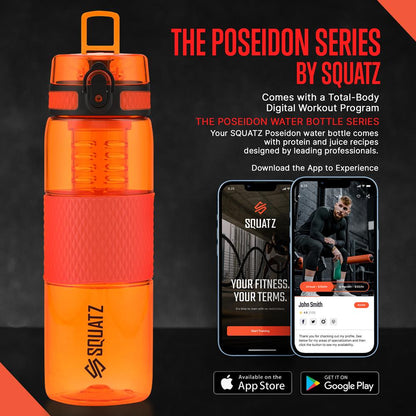 product image number 7 for SQUATZ Sports Water Bottle With Infuser