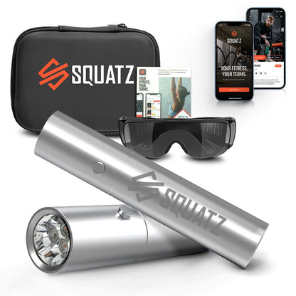 Red Light Therapy Wand, Deep Skin Penetration, Tri-Spectrum LED, Stainless Steel