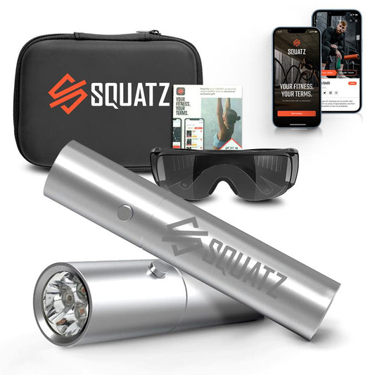 Red Light Therapy Wand, Deep Skin Penetration, Tri-Spectrum LED, Stainless Steel