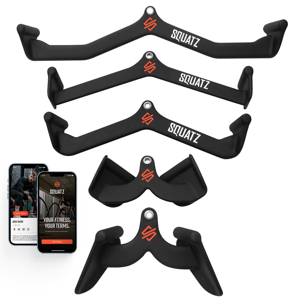 product image number 1 for SQUATZ Triceps Press Down Cable Attachment