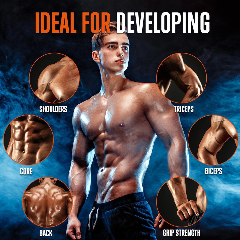 product image number 6 for SQUATZ Triceps Press Down Cable Attachment