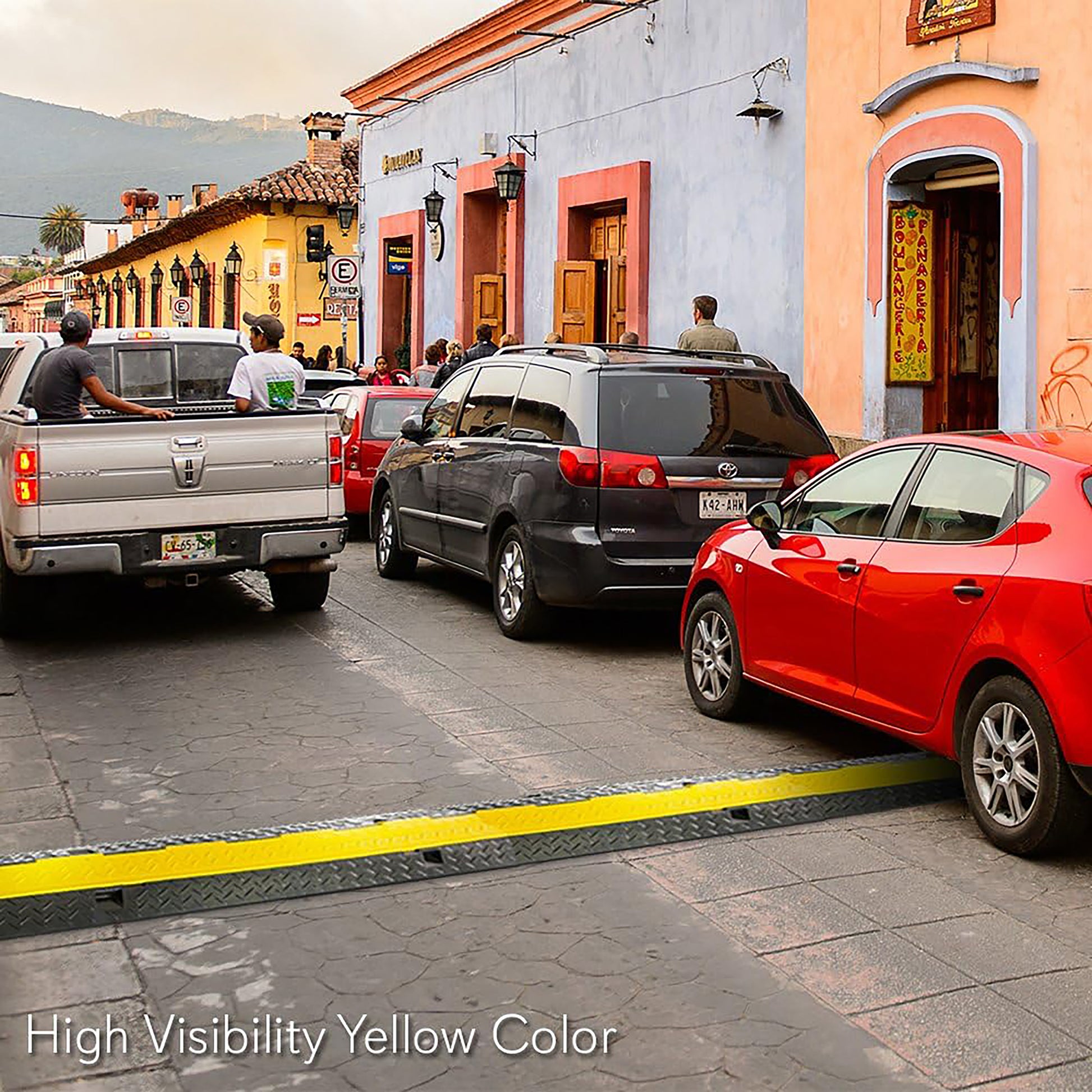 rampe de protection de câble à couvercle rabattable, lot de 2