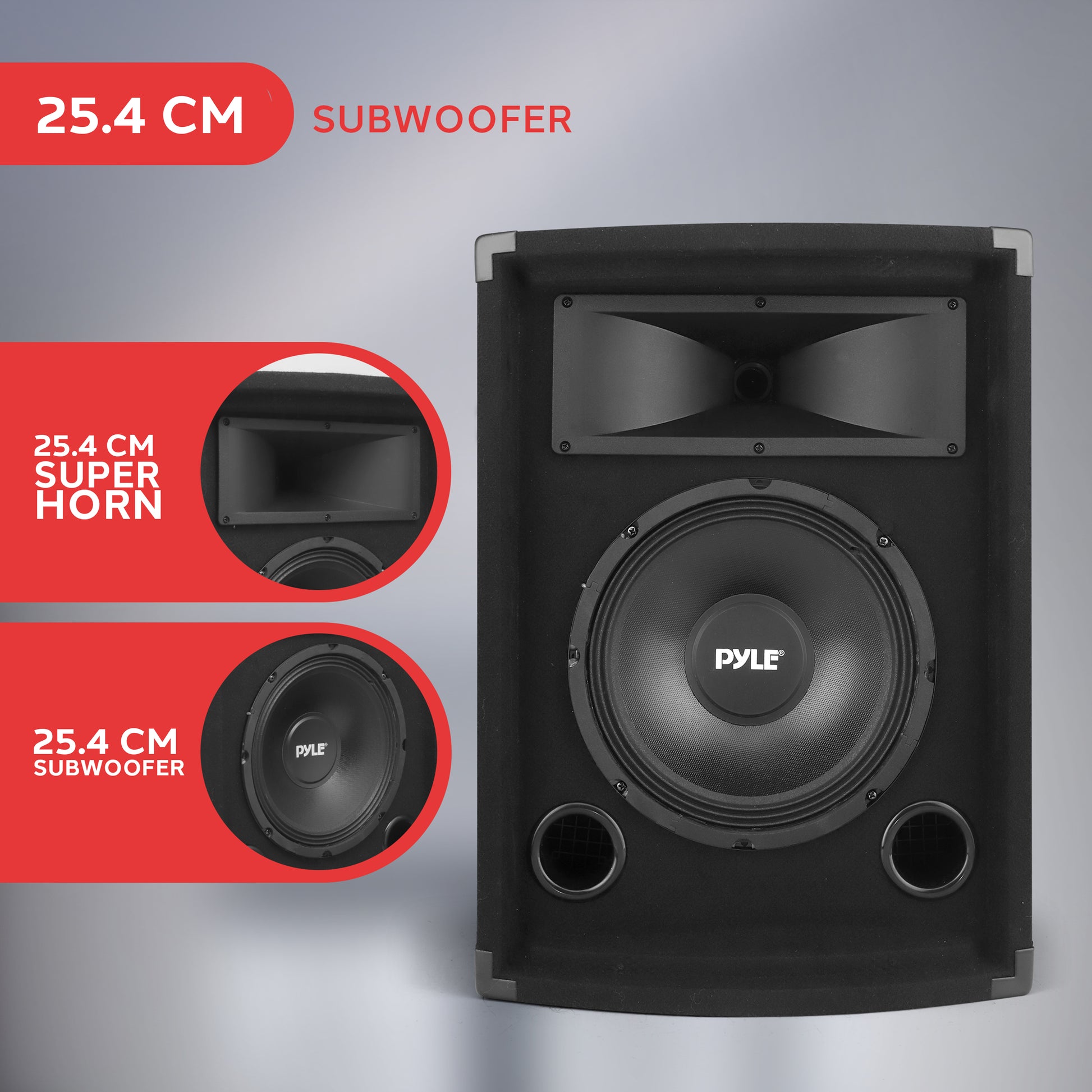pyle 500w passive pa system