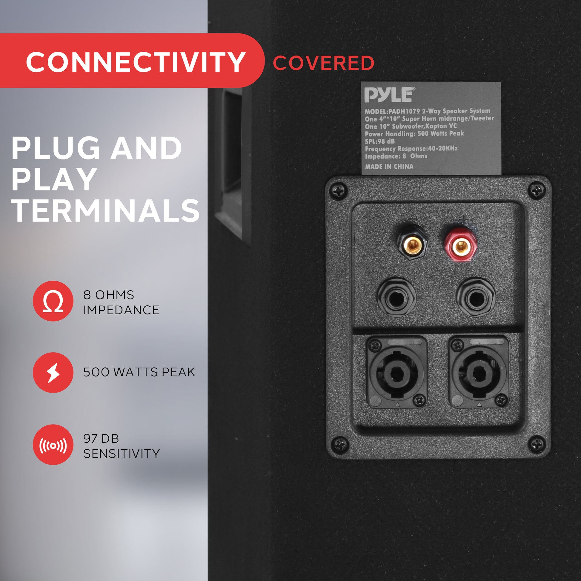 pyle 500w passive pa system
