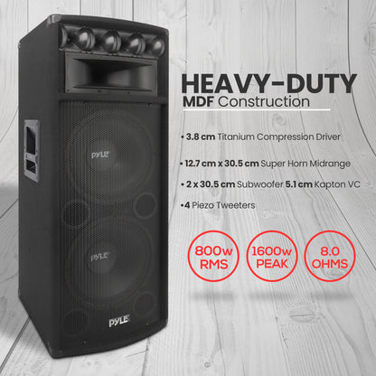 pyle pa speaker cabinet